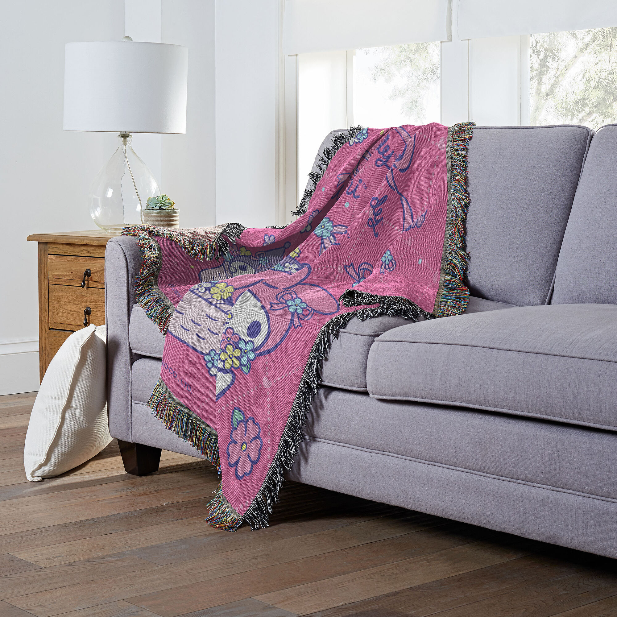 My Melody™ Flower Basket Fun Woven Tapestry Throw (ds),