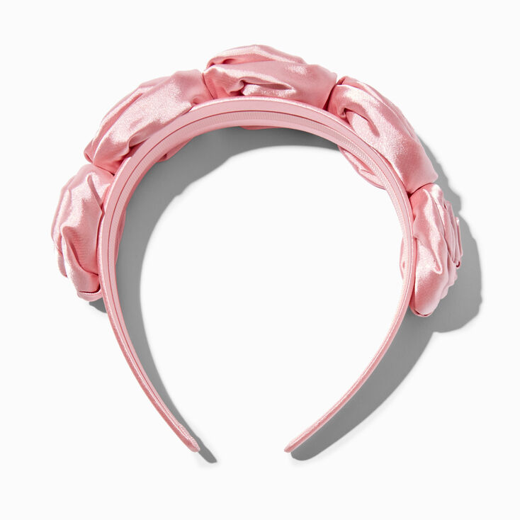 Blush Pink Roses Floral Headband