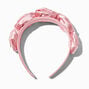 Blush Pink Roses Floral Headband,