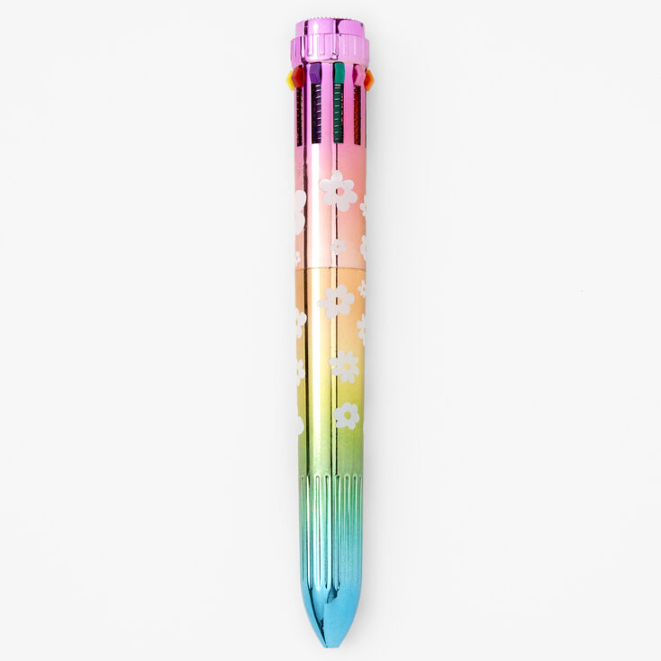 Rainbow Ombre Multi Color Ink Pen