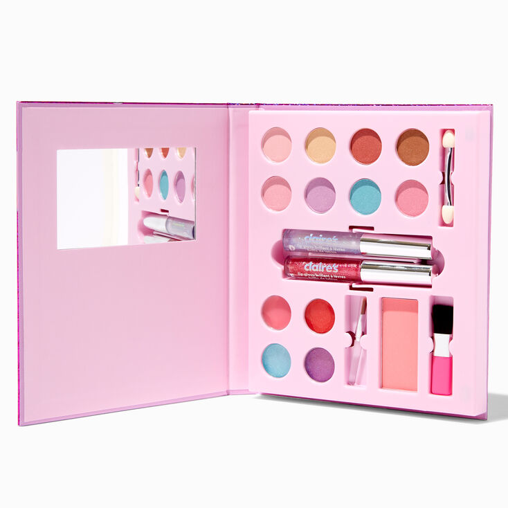 Checkered Daisy Pink Makeup Set,