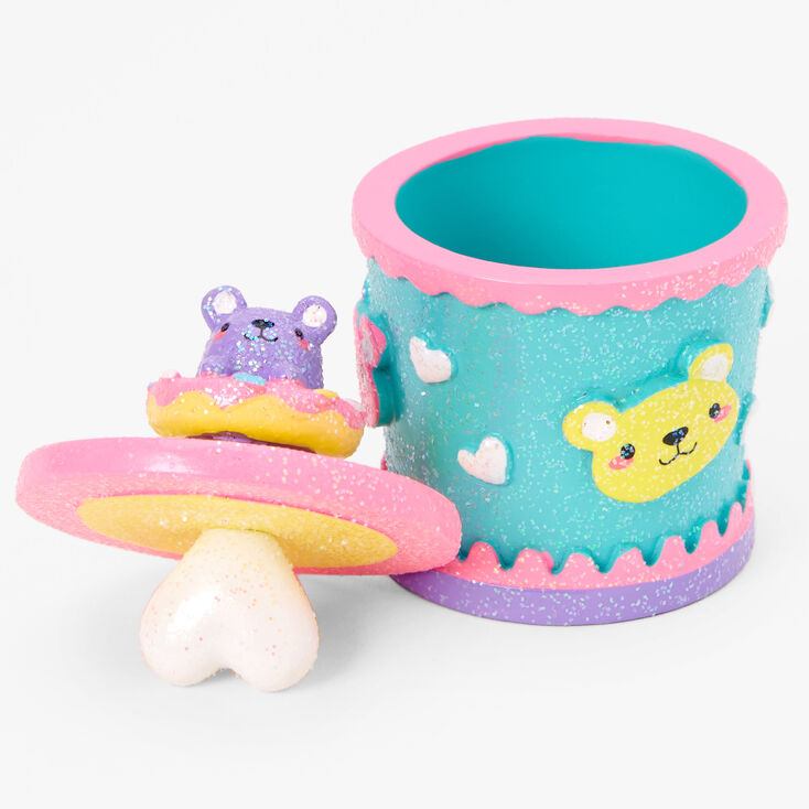 Glitter Bear Trinket Keepsake Box,