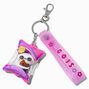 Inflatable Cookie Panda Wristlet Keychain,