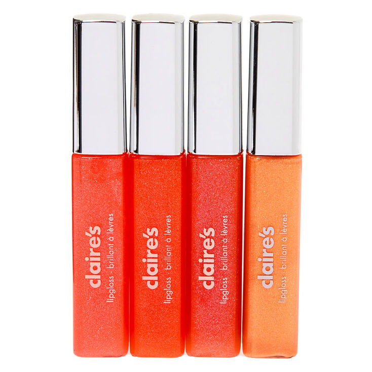 Mini Corals Lip Gloss Set - 4 Pack,