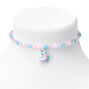 Claire&#39;s Club Lilac Unicorn Beaded Jewelry Set - 2 Pack,