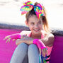 Flash Fishnet Gloves - Pink,