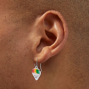 Happy Face Snow Cone Drop Earrings,