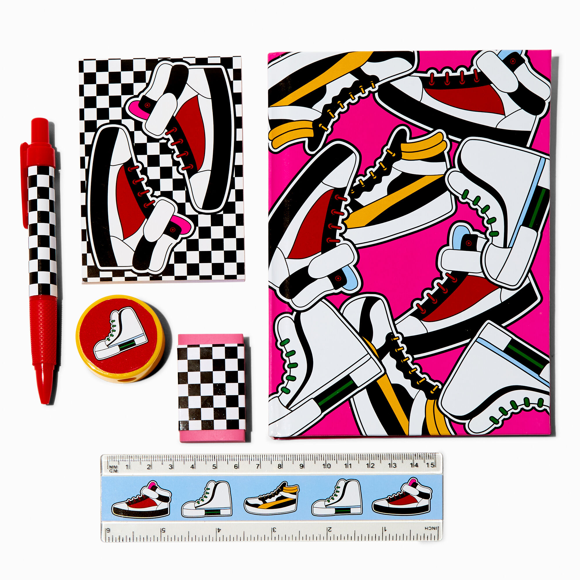 View Claires Sneaker Stationery Set information