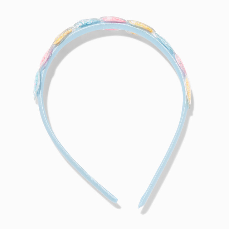 Claire&#39;s Club Confetti Shaker Hearts Headband,