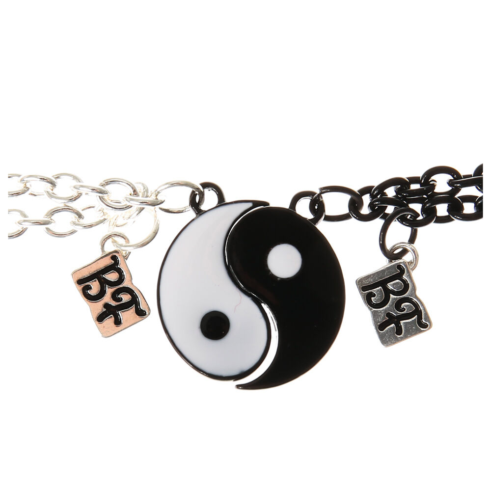 Yin Yang Chain Friendship Bracelets