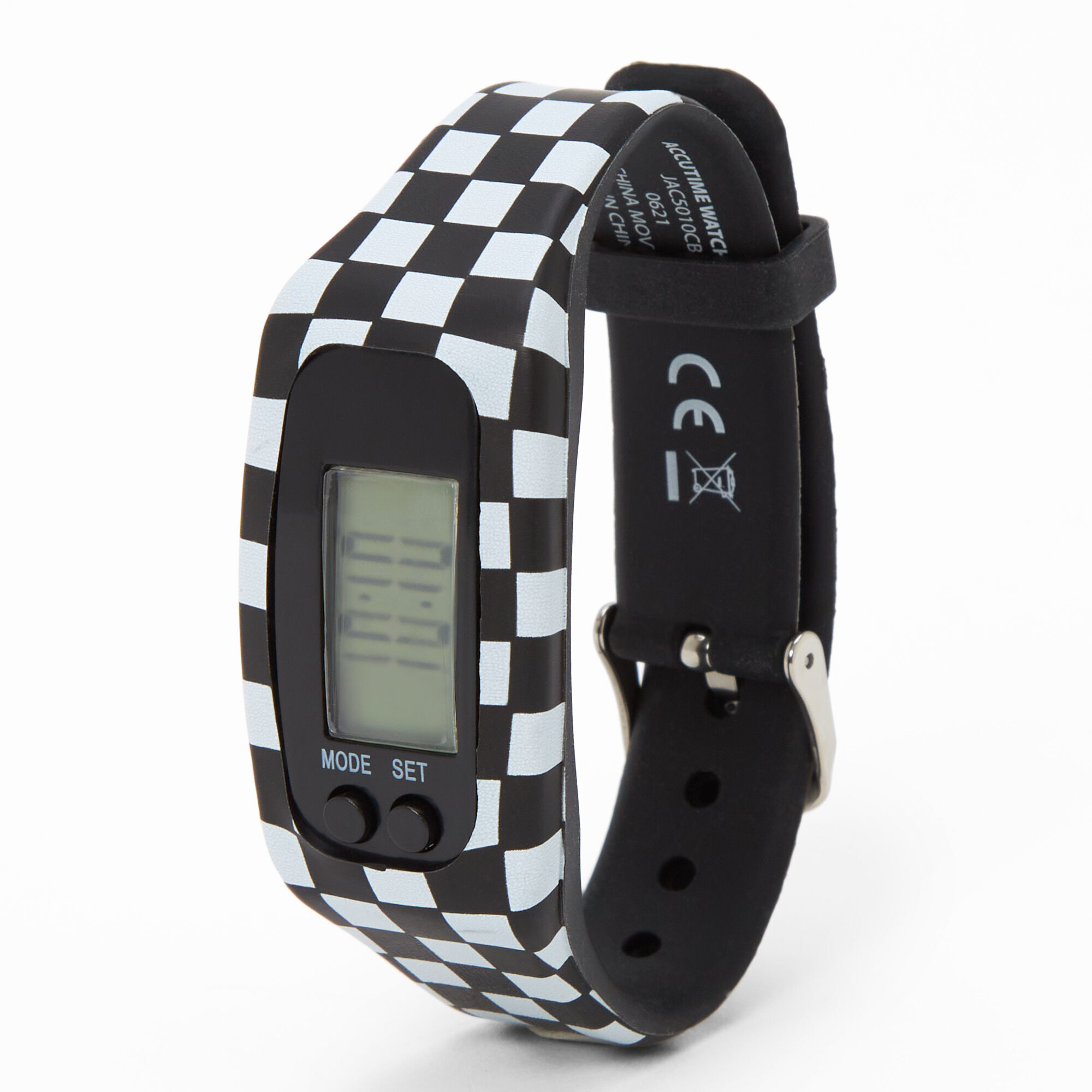 How to set on sale accutime digital watch