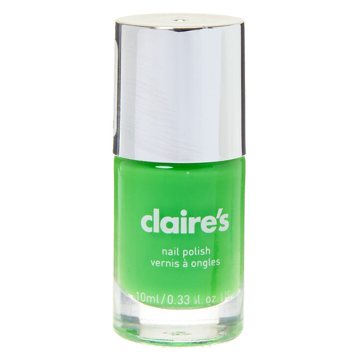 Solid Nail Polish - Neon Lime | Claire's US