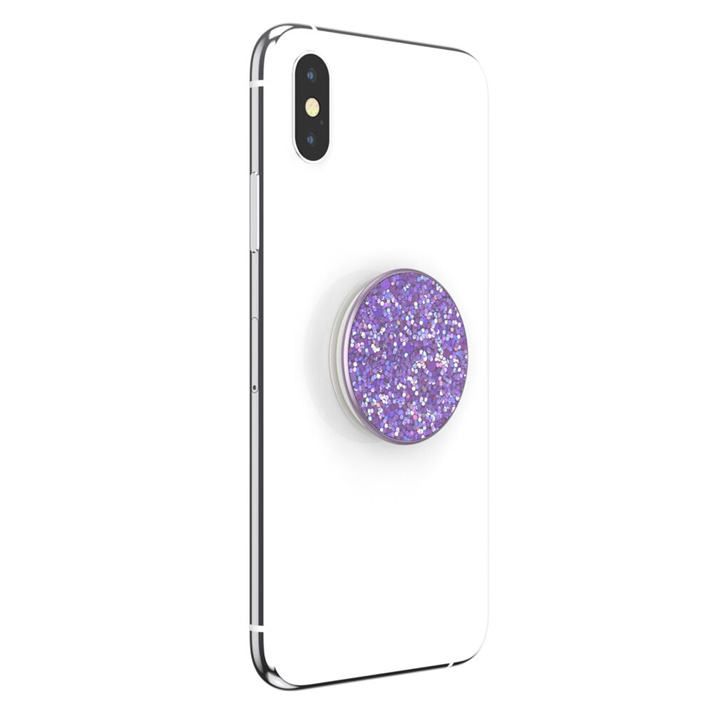 PopGrip PopSockets interchangeable lavande scintillant,