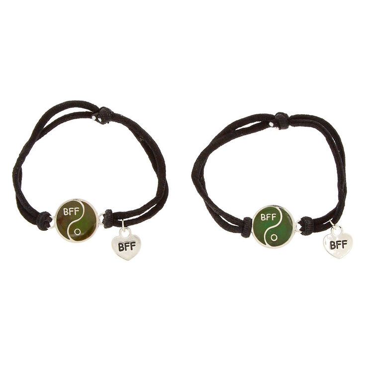 Bracelets d&#39;amiti&eacute; et d&#39;humeur Yin Yang &laquo; BFF &raquo;,