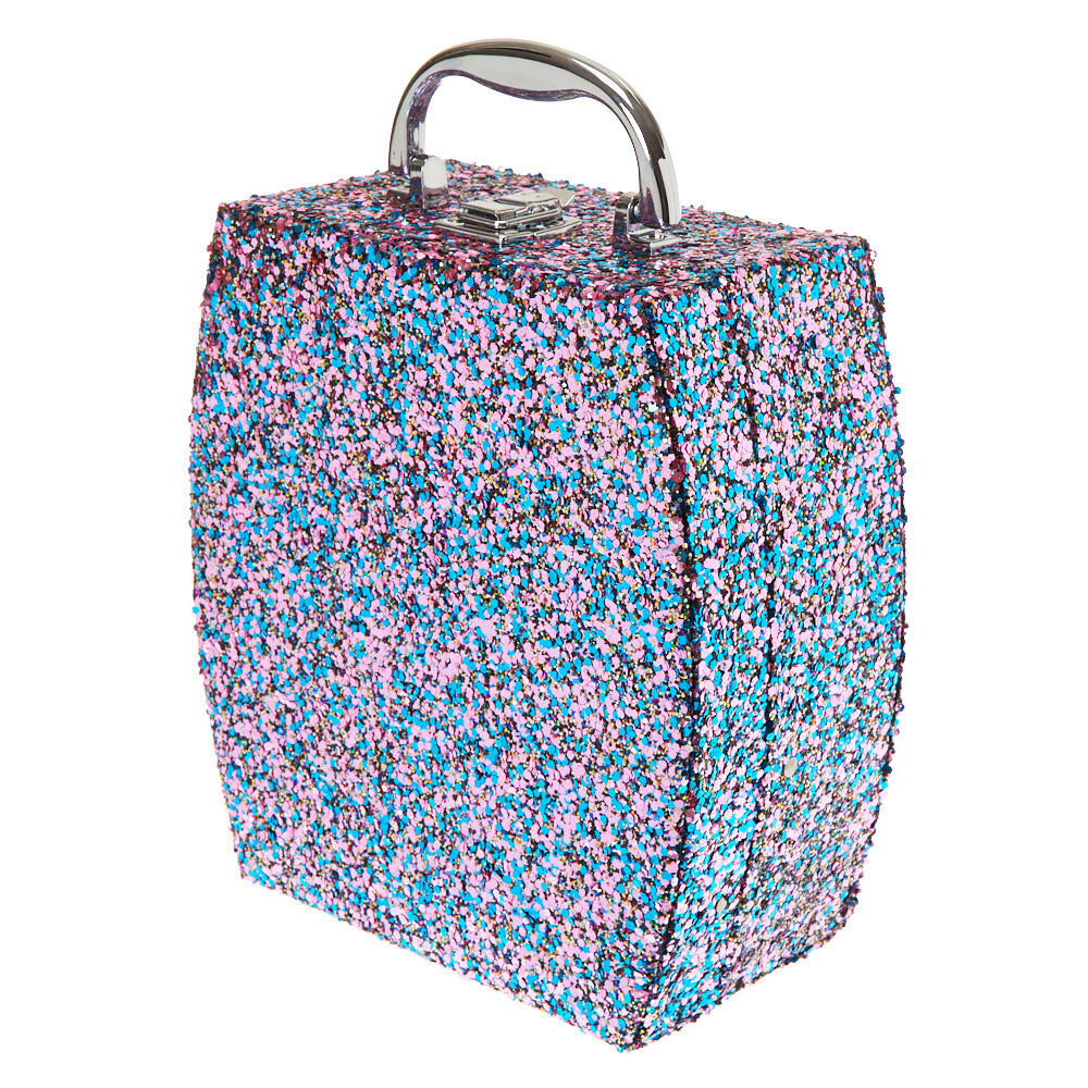 Méga coffret de maquillage idée cadeau à paillettes licorne,