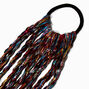Rainbow Tinsel Faux Hair Tie,