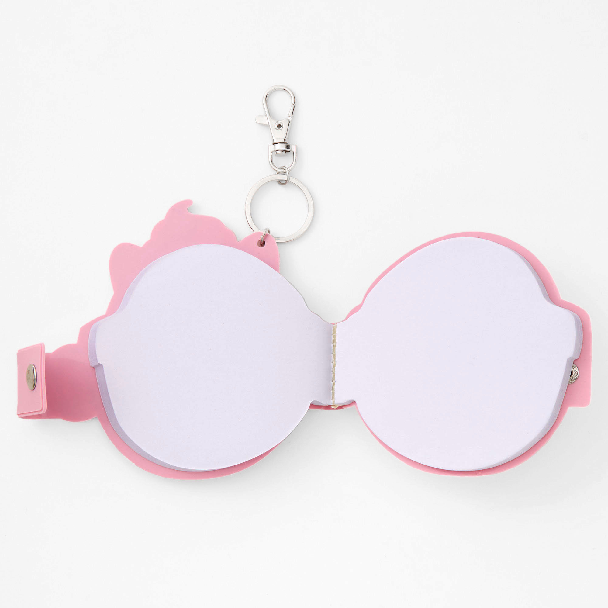 Porte-clés bloc-notes cupcake chaton,