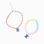 Disney Stitch Claire&#39;s Exclusive Summer Choker Necklace Set - 2 Pack,