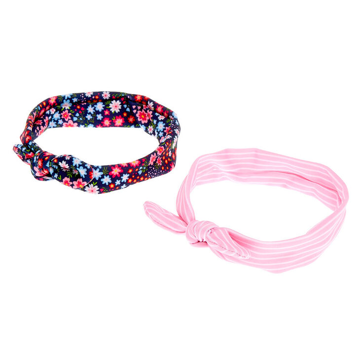 Claire's Club Knotted Bow Headwraps - 2 Pack | Claire's US