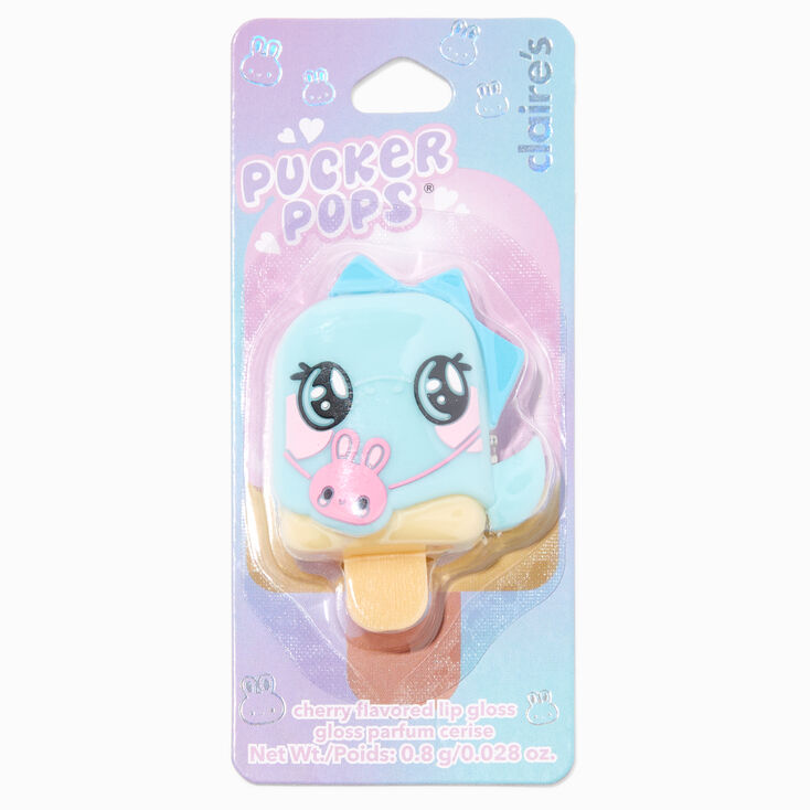 Pucker Pops&reg; Dino Bunny Lip Gloss - Cherry,