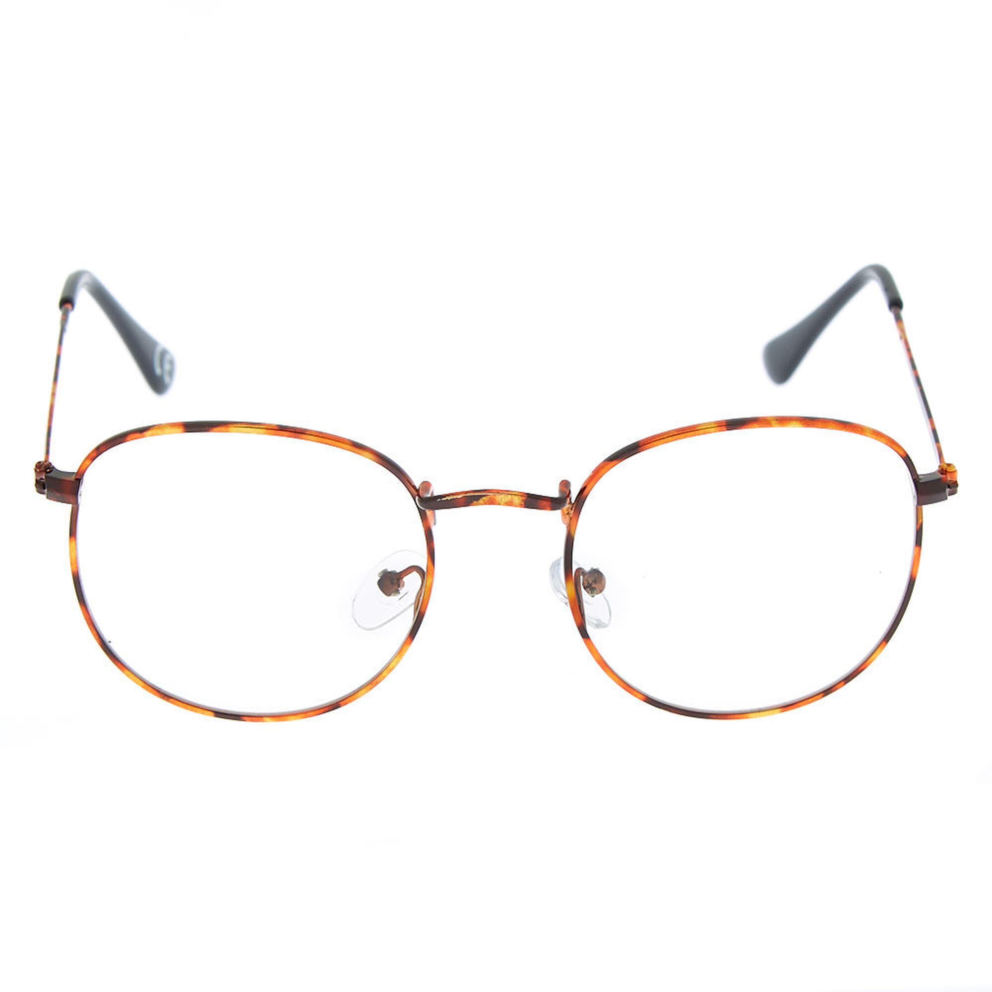 Lunettes ronde écaille de tortue marron | Claire's FR