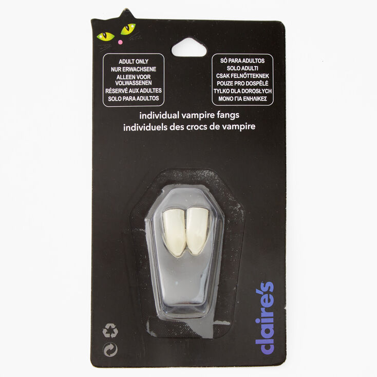 Halloween Individual Fangs - White,