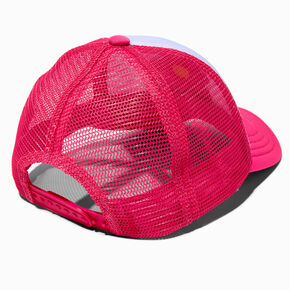 Casquette camionneur marguerite rose Claire&#39;s Club,