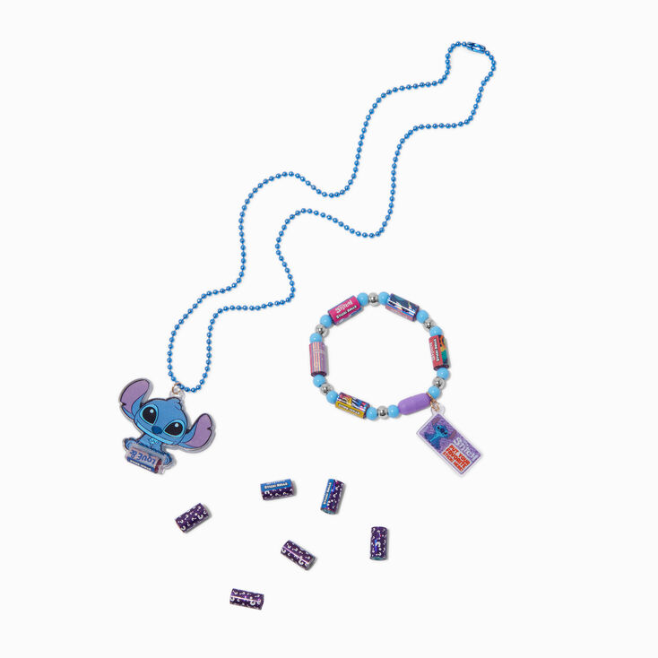 Sticki Rolls&trade; x Disney Stitch Sticker Bracelet &amp; Necklace Kit - Styles Vary,