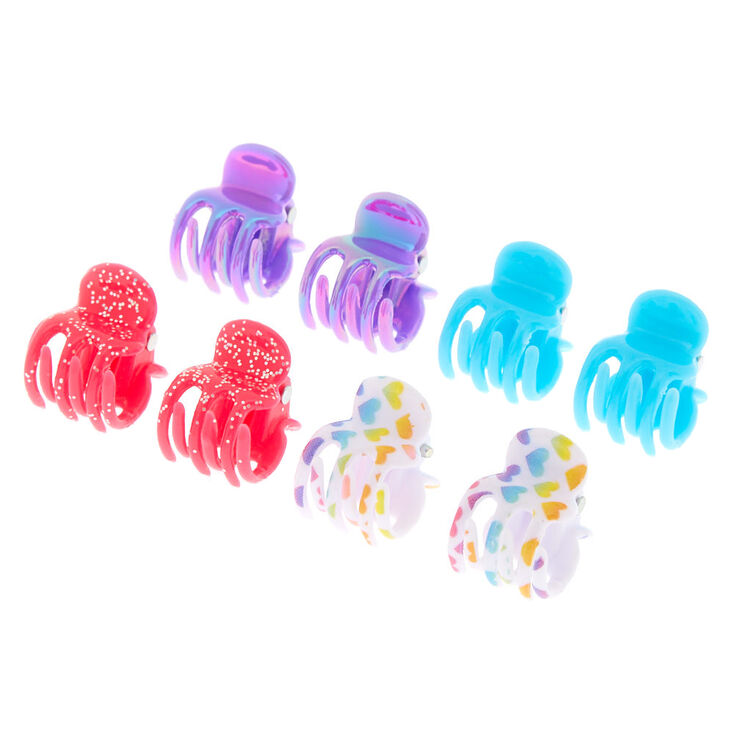 Lot de 8&nbsp;pinces &agrave; cheveux du Club&nbsp;Claire&#39;s,