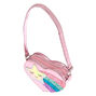 Claire&#39;s Club Shooting Star Crossbody Bag - Pink,