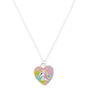 Pastel Rainbow Unicorn Pendant Necklace,