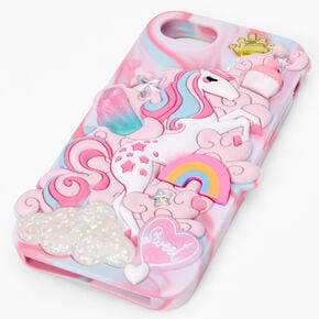 Silicone Pink Dessert Unicorn Phone Case - Fits iPhone&reg; 6/7/8/SE,