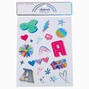 DIY &#39;A&#39; Initial Stickers,