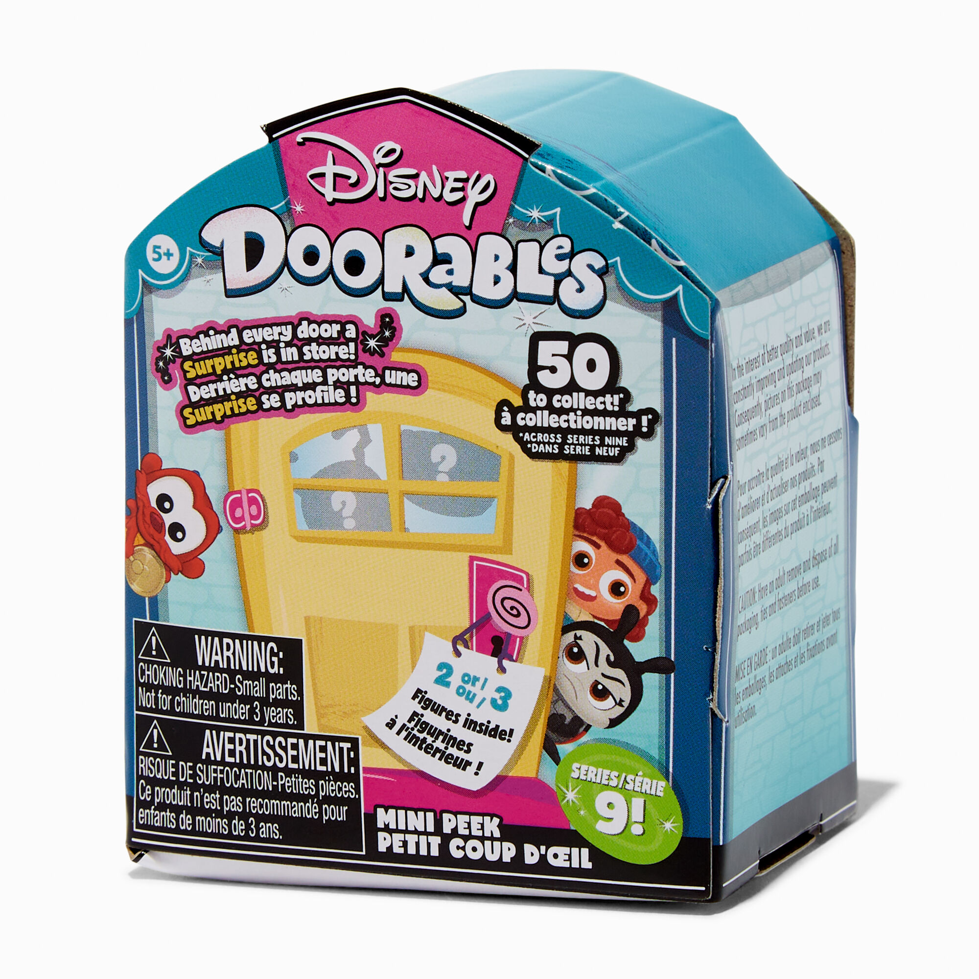 Disney Doorables, Series 6 REGULAR Doorable or Get a Keychains/ Bag Hooks 