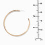 Gold-tone 60MM Hoop Earrings,