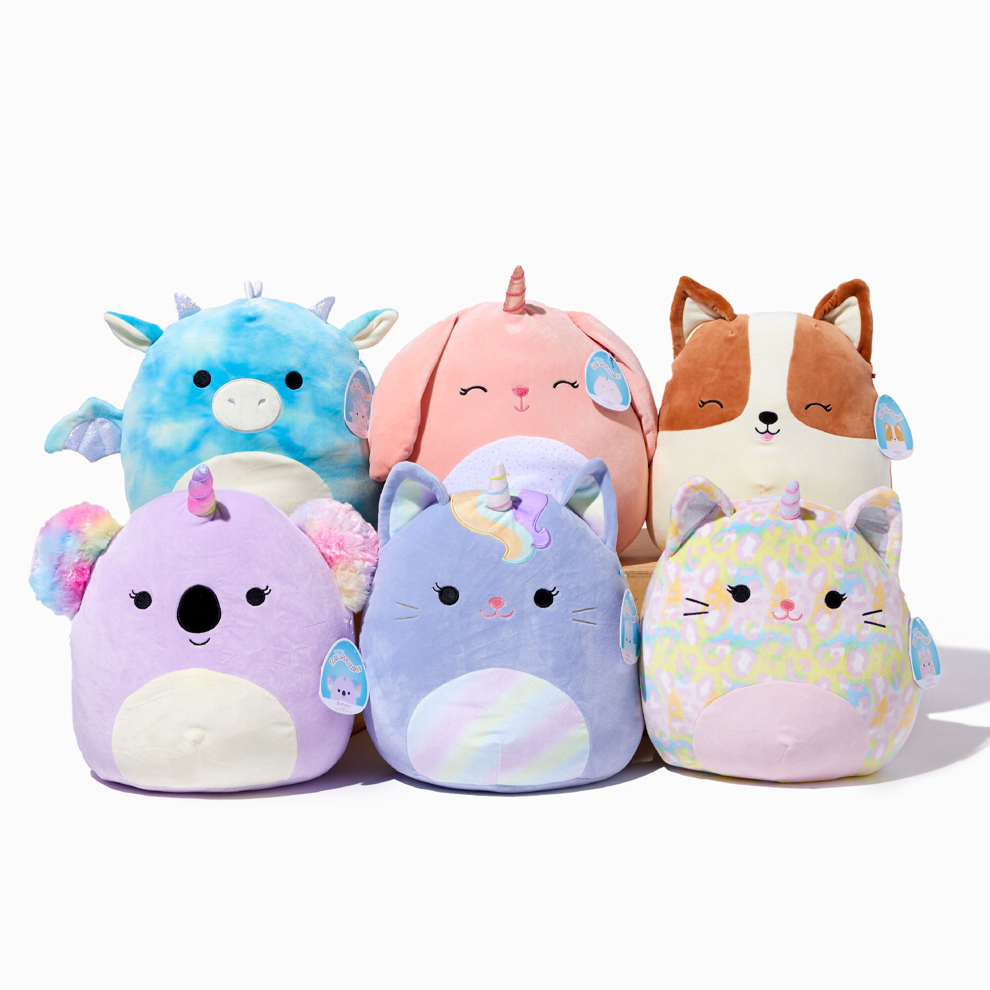 Squishmallows 12 Assorted Plush Toy Styles Vary