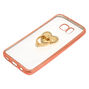 Heart Ring Holder Phone Case - Fits Samsung Galaxy S7 Edge,