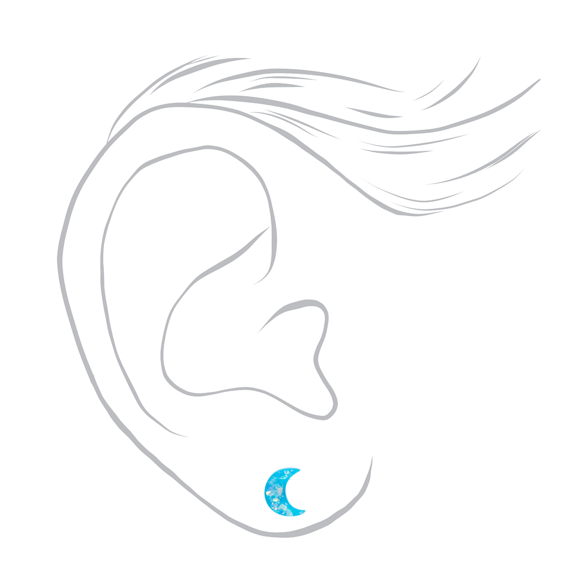 Nature Adventure Stud Earrings - 9 Pack,