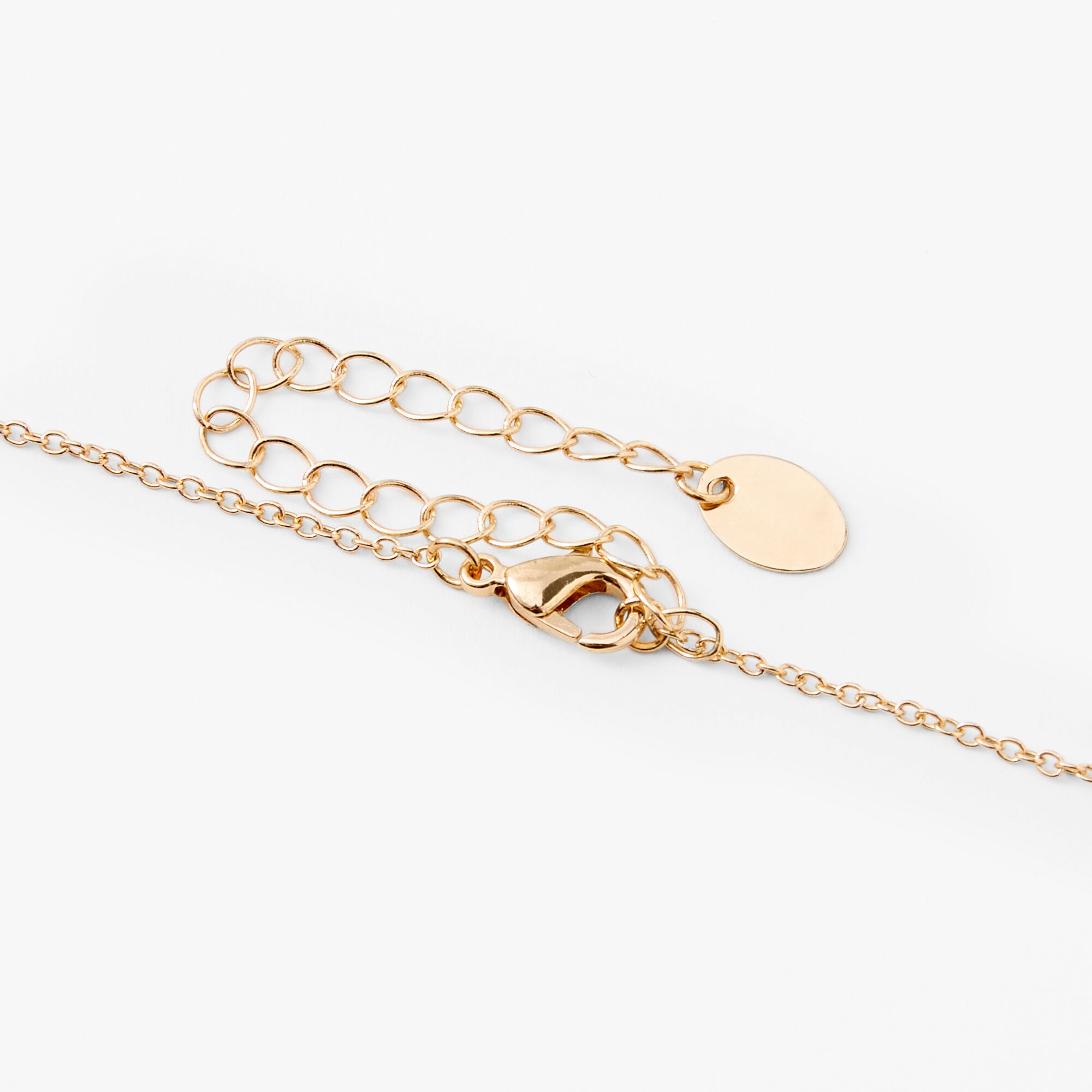Gold Filigree Butterfly Choker Necklace,