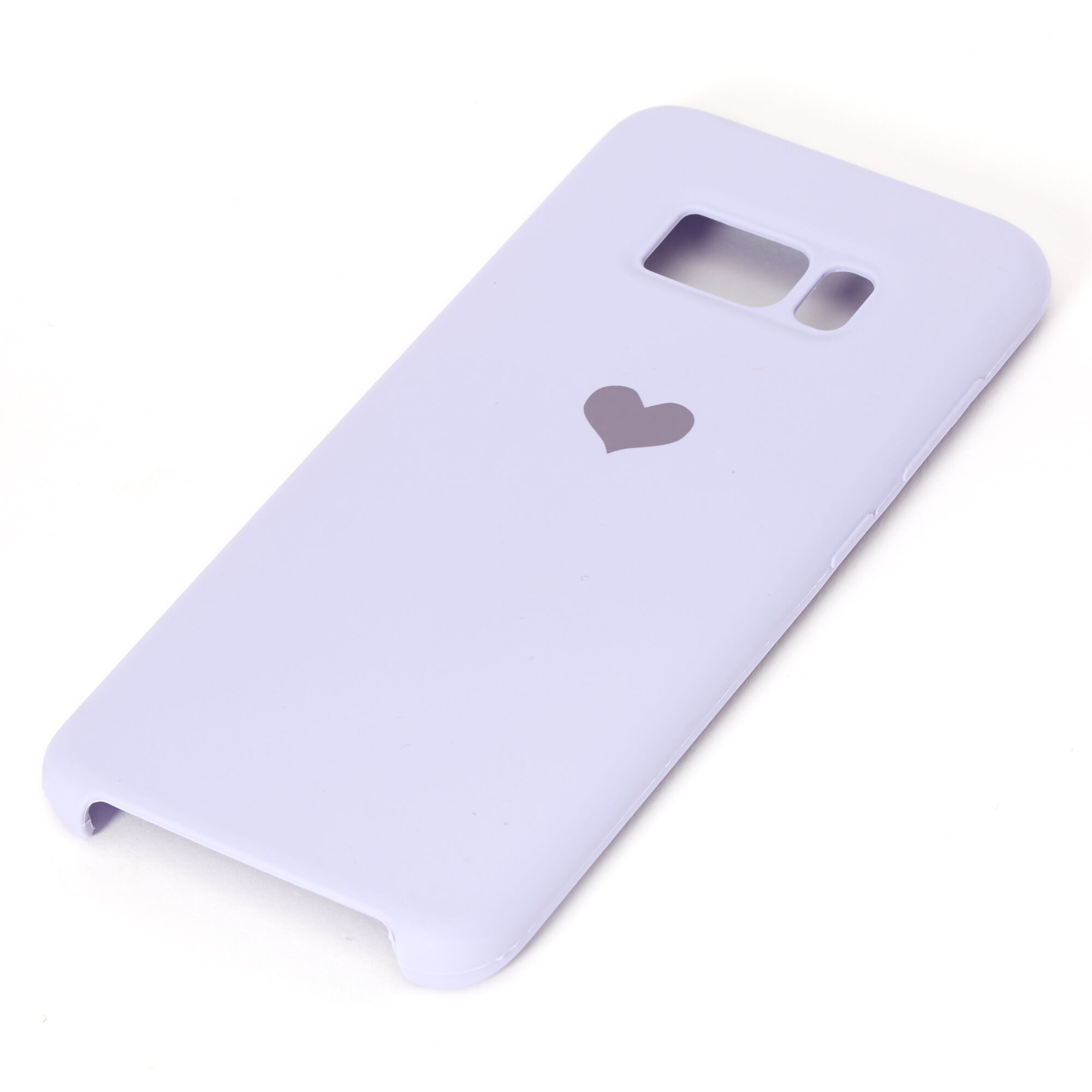 Coque de portable cœur lavande - Compatible avec Samsung Galaxy S8,