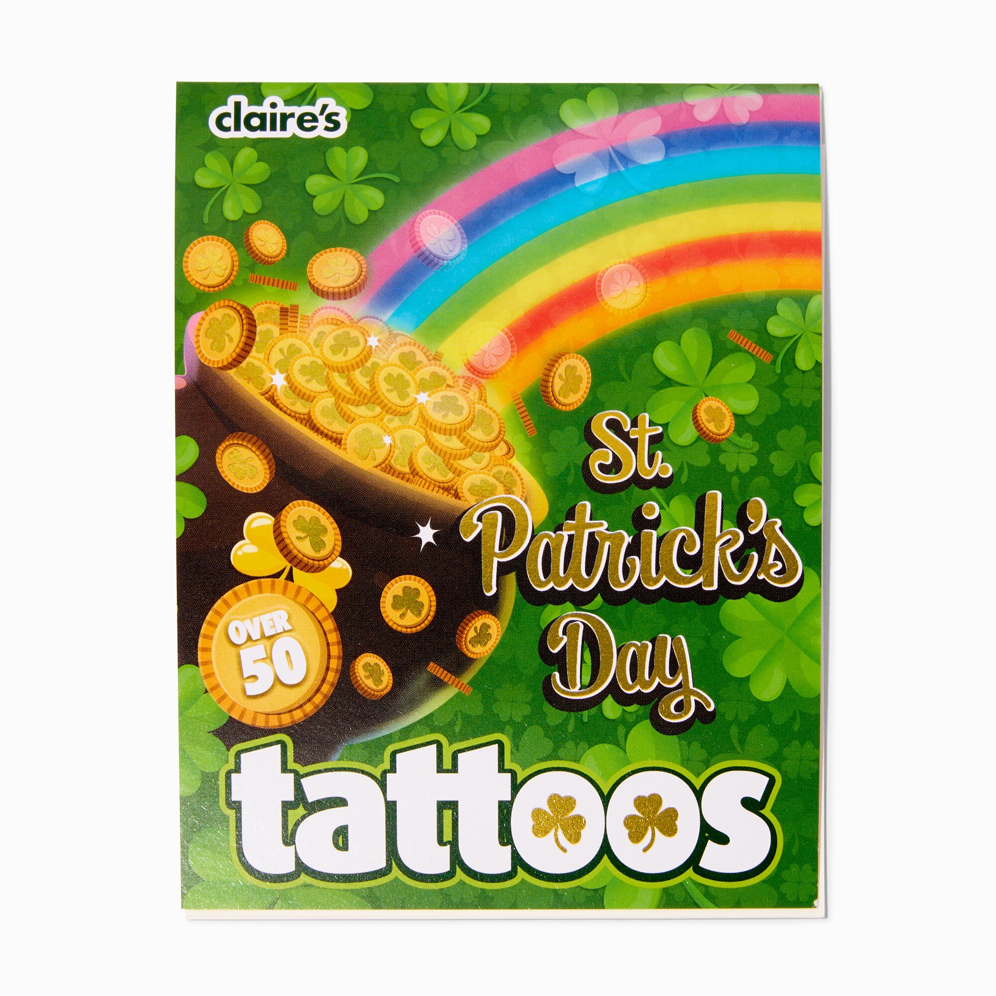 Claire's Exclusive St. Patrick's Day Temporary Tattoos,