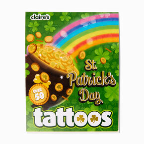 Claire&#39;s Exclusive St. Patrick&#39;s Day Temporary Tattoos,