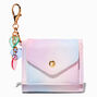 Porte-monnaie d&eacute;pliant d&eacute;grad&eacute; multicolore,