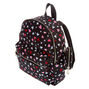 Nylon Hearts Medium Backpack - Black,