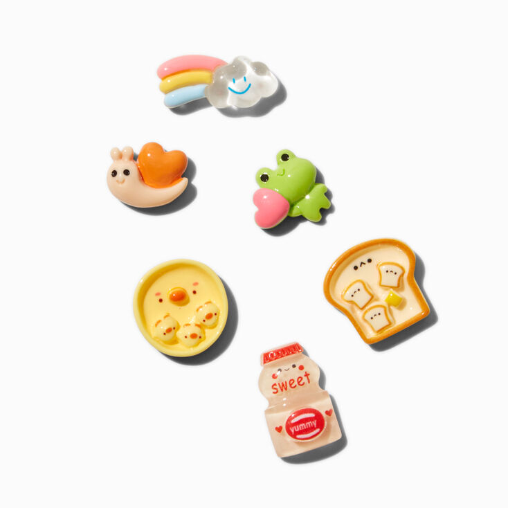 DIY 3D Food Stickers - 6 Pack,