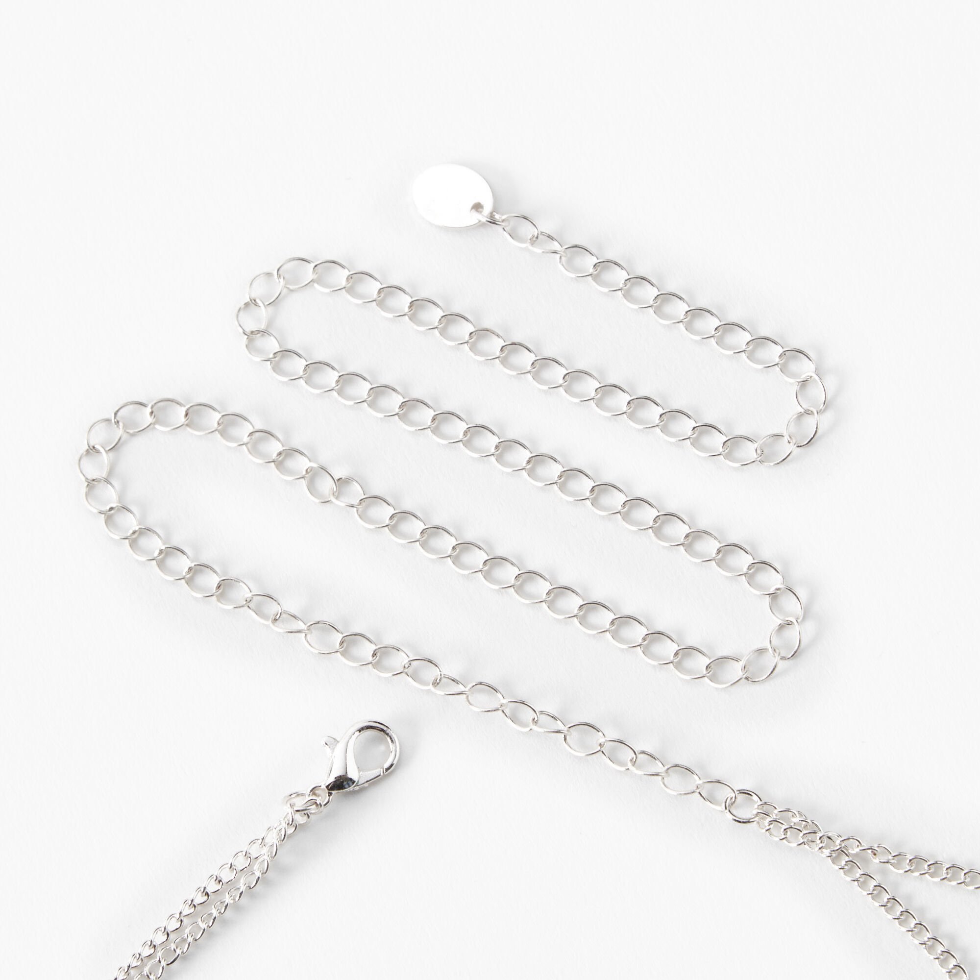 Silver Multi Strand Belly Chain Claire s US