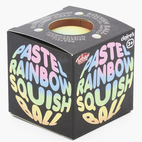 Pastel Rainbow Squish Ball Fidget Toy,