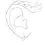Sterling Silver 20MM Hinge Hoop Earrings,