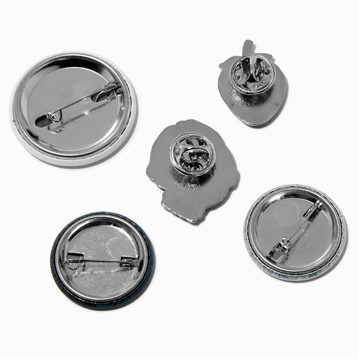 DIY Edgy Pin Set - 5 Pack,