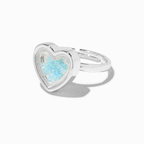 Claire&#39;s Club Pastel Shaky Heart Rings - 5 Pack,
